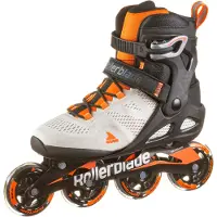 Rollerblade Rollschuhe - Macroblade - 80 W - Grau/Coral - Inli - - 37 - Rollschuhe