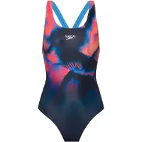 Speedo Damen Schwimmanzug Womens Placement Digital Powerback