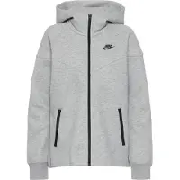 Nike - Hellgrauer Hoodie Mit Reißverschluss