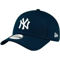 New Era Kappe League Essential 39THIRTY New York Yankees Unisex Black / White - M/L