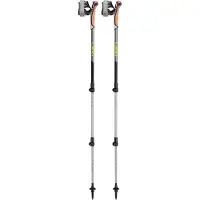 LEKI Traveller Alu black-silvergrey-neonyellow 90 - 130 cm