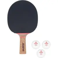 Donic Tischtennis-Set Donic-Schildkröt Tischtennis-Geschenkset Persson 600, 1 Schläger mit Kork-Grif