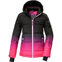 Killtec Skijacke "KSW 330 GRLS SKI QLTD JCKT" Wasserabweisende Winterjacke, atmungsaktiv, verstellbare Kapuze
