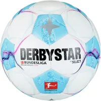 Derbystar Kinder Fussball Bundesliga Brillant Replica S-Light v24 24/25 1405500024 5 - Weiß/Blau/Pink - 5