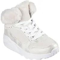 SKECHERS Uno Lite - Comfurt Collar 310396L-NAT, Winterschuhe, für Mädchen, Beige