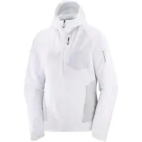 Salomon BONATTI Laufjacke in weiß, Größe XL