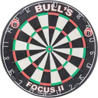 Bull's Focus II Bristle Board Wettkampf - Dartscheibe