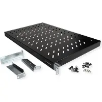 Roline 19-Zoll Fachboden 1 HE, verstellbar 700 T 50 kg schwarz