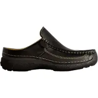 Wolky Roll-Slide Clog, Glattleder, Black 0921050-000 40