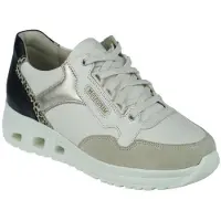 Mephisto Komfort Schnürschuhe Damen 31373531353933 Beige 38 EU