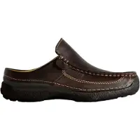 Wolky Roll-Slide Clog, Glattleder, Brown 0921050-300 43