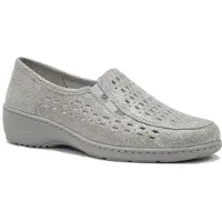 Waldlaufer Komfort Slipper Kya Damen 31373530323737 Grau 38 1/2 EU