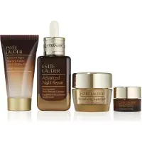 Estée Lauder Pflege Gesichtspflege Geschenkset Advanced Night Repair 50 ml + Advanced Night Repair Micro Cleanser 30 ml + Supreme+ Moisturizer 15 ml + Advanced Night Repair Eye Supercharged Gel Crème