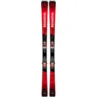 Rossignol - Ski Set inkl. Bdg. - Pistenski Set - Hero Elite Mt Ca K + Nx 12 Konect Gw Black/Hot Red 2025 für Herren aus Holz - Größe 175 cm - Rot