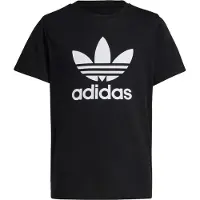 Adidas Originals T-Shirt adicolor Trefoil IY7421 Schwarz Regular Fit 128