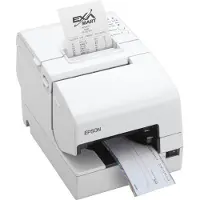 Epson TM-H6000V-213: Serial, MICR, White, No PSU, Punktmatrix, POS-Drucker, 180 x 180 DPI, 5,7 lps, 350 mm/sek, 350 mm/sek