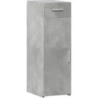 vidaXL Sideboard Betongrau 30x42,5x93 cm Holzwerkstoff