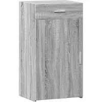 vidaXL Sideboard Grau Sonoma 50x42,5x93 cm Holzwerkstoff