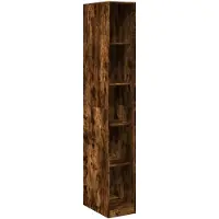 vidaXL Kleiderschrank Räuchereiche 30x50x200 cm Holzwerkstoff