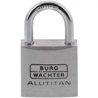 Burg wachter DUO 770 30 SB Stahl Rechteck Schlüsselschloss (2 Einheiten)