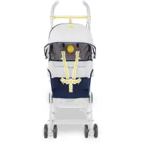 Maclaren Ace Buggy – Leicht, ultrakompakt. Mit einer Hand steuerbar, faltbar und tragbar. 6 Monate+. Erweitertes UPF50+/wasserdichtes Verdeck, 5-Punkte-Gurtsystem, Ablagekorb. Zubehör inklusive.