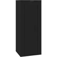 vidaXL TV-Wandschrank Schwarz 40x34,5x100 cm