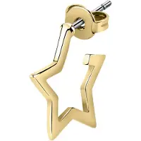 La Petite Story Single semicircular star earrings LPS02ARQ147
