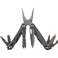 Leatherman Multitool Wingman 14 Funktionen 420HC Kombimesser Federzange silber