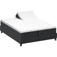 Bella Donna Split-Topper Spannbetttuch La Piccola Duo 1 180x200 cm | weiss - weiß