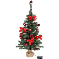 Hi Weihnachtsbaum 75cm hoch, rot