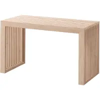 Cinas - Rippenbank 2-Sitzer - Bambus