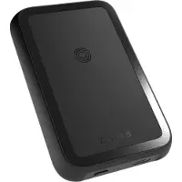 ZENS Magnetische Powerbank mit Ständer - Geeignet für MagSafe und Qi2 - 4.000 mAh - Schwarz