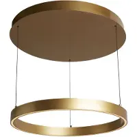 Searchlight Layla Moderner Kronleuchter Stahl Gold Aluminium Led 40,88W 2700-3000-4000K