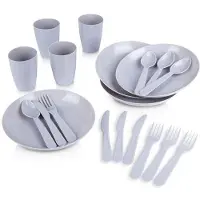 By Lille Vilde Picknick-Set aus Kunststoff 20-teilig