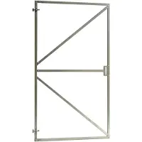 Intergard Gartentor Torrahmen einstellbar mit Schlosskasten 90x155cm