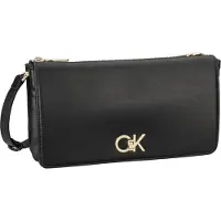 Calvin Klein Elegante Schwarze Damentasche aus Recyceltem Polyester mit Vielseitigkeit