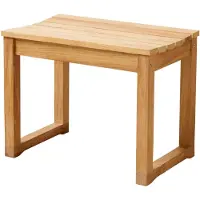 Cinas Hocker »Vega«, (BxHxL): 55 X 43 X 40 cm, Teak - braun