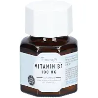 Naturafit Vitamin B1 100 mg Kapseln 30 St