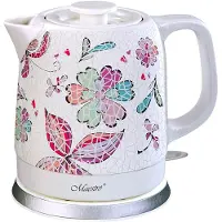 Maestro MR-068-FLOWERS, 1,5 l, 1500 W, Mehrfarbig, Keramik, Überhitzungsschutz, Drahtlos