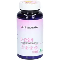 GALL PHARMA L-Lysin 500 mg vegan GPH Kapseln 100 St
