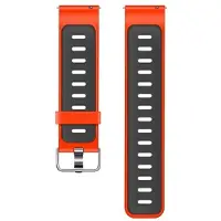 Beline pasek Watch 20mm Double Color Silicone czerwono-czarny red/black box