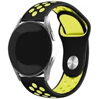 Beline pasek Watch 22mm Sport Silicone czarno-żółty black/yellow box