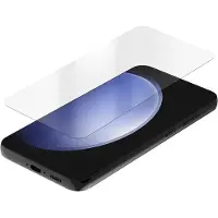 Quad Lock Tempered Glass TPU Displayschutz für Galaxy S23 FE