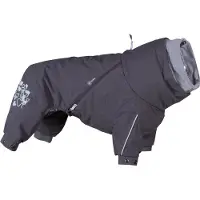 Hurtta Extreme Overall, Katze, Mantel, Schwarz, Grau, Polyester, Einfarbig, Winter