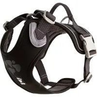 Hurtta Weekend Warrior Geschirr, Farbe:schwarz, Größe:60-80cm