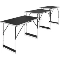 Vonroc Multifunktionstisch - 100 x 60 cm | 3 Stück im Set