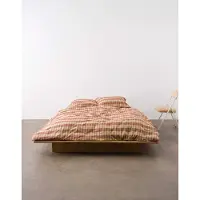 Marc O'Polo Kissenbezug Hillan Dark Coral (Flanel)-60 x 70 cm