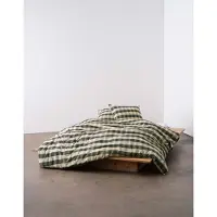 Marc O'Polo Kissenbezug Hillan Black (Flanel)-60 x 70 cm