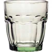 Bormioli Rocco Satz von 6 Gläsern Rockbar Rocks Glas 27cl Grün