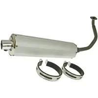 101 Octane Gy6 125/150cc Nicht Homologiertes Vollständiges Auspuffsystem